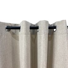 Cortina de Tela color Taupé 229x137cm