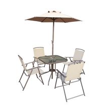 Sombrilla TRANI color Café 180cm