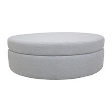Puff de Tela ERIN color Gris 100cm
