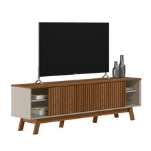 Rack para Tv 70'' SAN FRANCISCO 181x55x38cm color Freijo/Beige