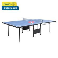 Mesa de Ping Pong + 2 raquetas + 3 pelotas
