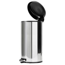 Basurero 20 litros de Pedal Inox Negro