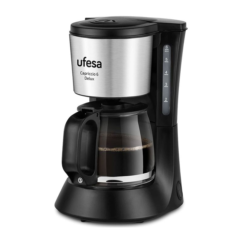 Ufesa Capriccio 6 Delux Cafetera de Goteo 6 Tazas 600W