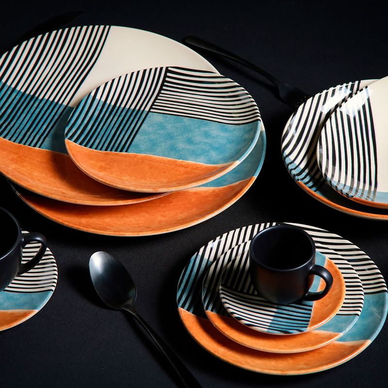 Plato-Hondo-ABSTRATA-Coup-Platinum-21cm-2-40553