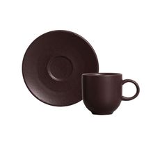 Set Taza y Platillo para Café Coup OAK 97ml