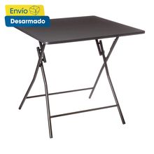 Mesa Plegable VITO 80x80cm color Negro