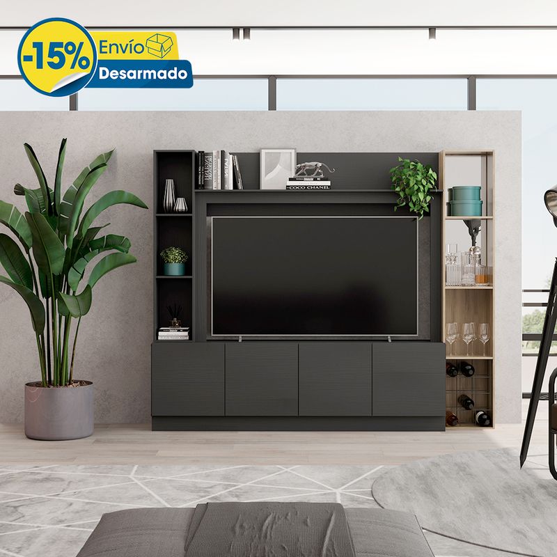 Estante-con-Bar-y-Espejo-CELSO-32x178x22cm-color-Negro-1-40629