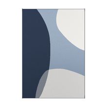 Alfombra star abstracto azul celeste gris 160x230 cm