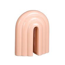 Adorno decorativo arco beige 20x25 cm