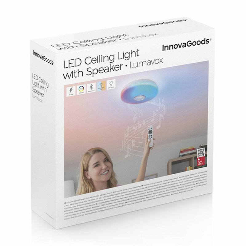 L-mpara-de-Techo-LED-con-altavoz-lumavox-14-41288