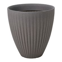 Maceta de Plástico 40cm color Gris