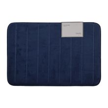 Piso de Baño 40x60cm MEMORY FOAM color Azul oscuro