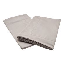 Par de fundas para almohada 50x70cm 400h color Beige Light Gray
