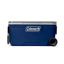 Conservadora con ruedas 100qt azul