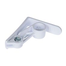 Set pinzas p/mantel 4pzas blanco