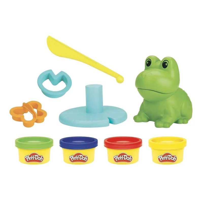 Play-Doh-Primeras-creaciones-con-la-Rana-y-los-colores-1-42049