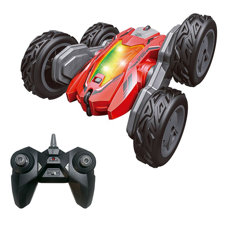 Auto-a-control-remoto-de-acrobacias-con-luces-Rojo-1-42109