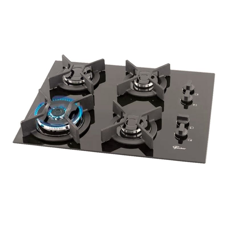 Cocina-Empotrable-4Q-Infinity-triple-llama-GLP-vidrio-Negro-1-42225
