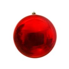 Esfera navidena rojo 14cm