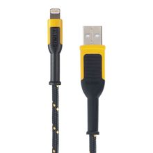 Cable de carga reforzado Lightning a USB 1.2m Dewalt
