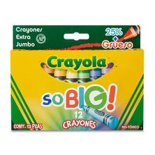 Crayones 12 piezas So BIG! Crayola