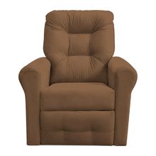 Sillón reclinable CLIO 1 puesto color Marrón Oscuro