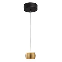 Lámpara Colgante 1 caída LED 8w color Cobre