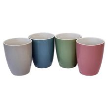 Set de Mug 4 piezas Colorful