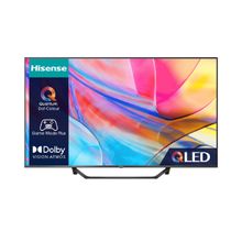 Televisor plano 55'' 55A7K Google TV QLED Hisense