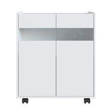 Mueble de lavandería 2 puertas color Blanco