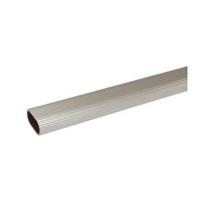 Tubo armario 1-30x15x1.5m aluminio plata