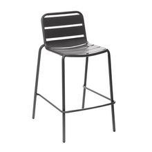 Silla alta PHUKET Gris