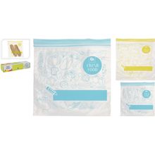 Ziplock de 1.2l y 2.5l set 40pzas