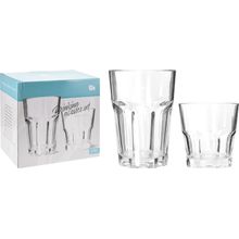 Set 12 pzas vasos de 250ml y 360 ml