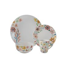 Set de vajilla 16pzas flores