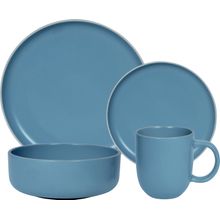 Set de vajilla 16pzas nordic azul
