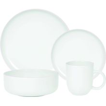 Set de vajilla 16pzas nordic blanca