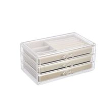 Organizador para joyas 3 niveles tapa de acrilico