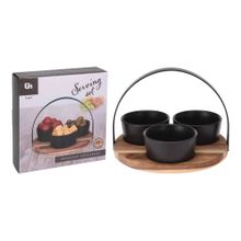Set de servir, 4 piezas