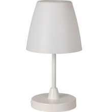 Lampara de mesa tactil d13xh30cm blanco