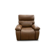 Sillon reclinable 1 pts cuero capuccino ceres
