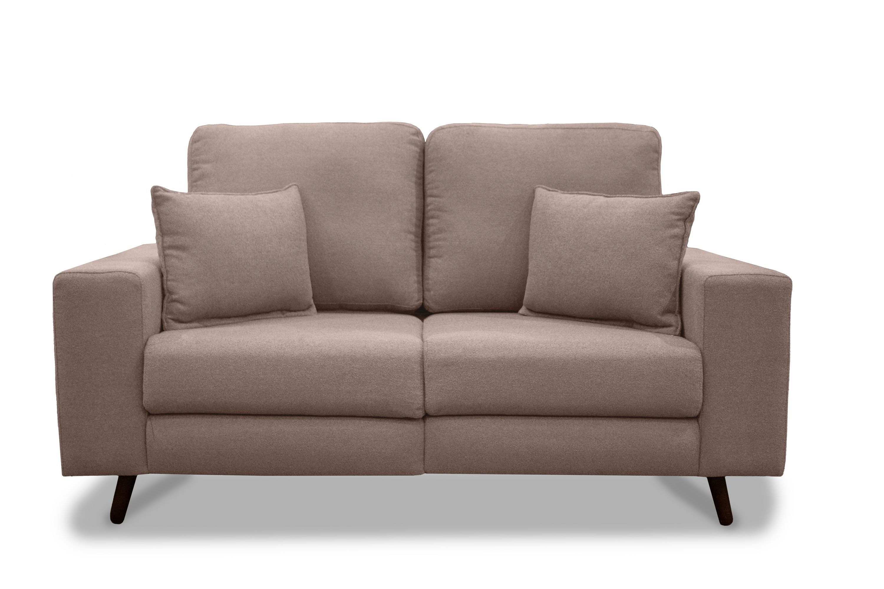 Sofa 1.6 tela marron claro navarro