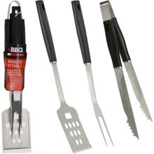 Set de utensilios para barbacoa 3 piezas