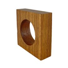 Anillo para servilleta madera cuadrada