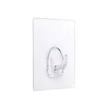 Colgador adherente reutilizable base 80x62 mm