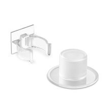 Tope y retenedor pinza adhesivos para puerta