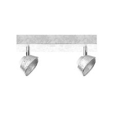 Aplique color Blanco 2 luces 5w