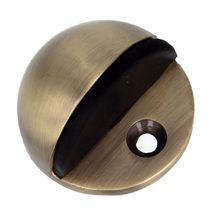 Tope puerta 100-45 cuero goma negra