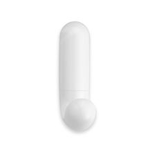 Colgador adhesivo blanco