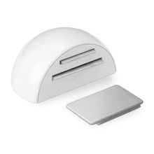 Retenedor adhesivo magnético blanco